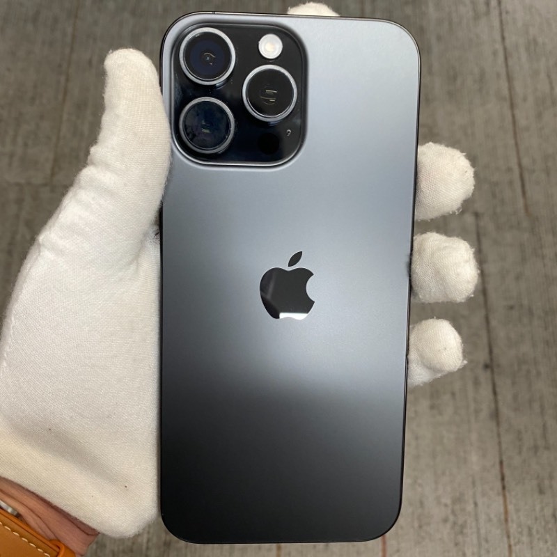 95新 苹果/iPhone 16 Pro Max 256GB 黑色钛金属 sim卡限制T-Mobile 编号94073 