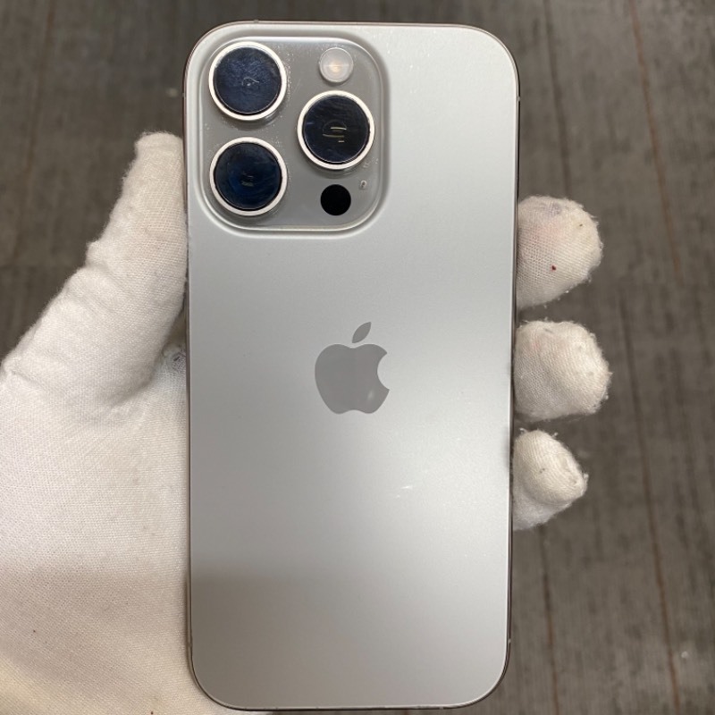 93新 苹果/iPhone 16 Pro 256GB 原色钛金属 sim卡限制Dish 编号34604 