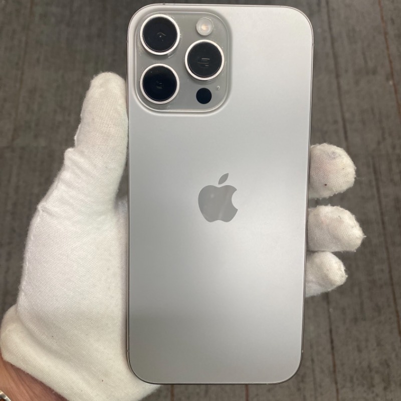 98新 苹果/iPhone 16 Pro Max 256GB 原色钛金属 sim卡限制SPE 编号99449 