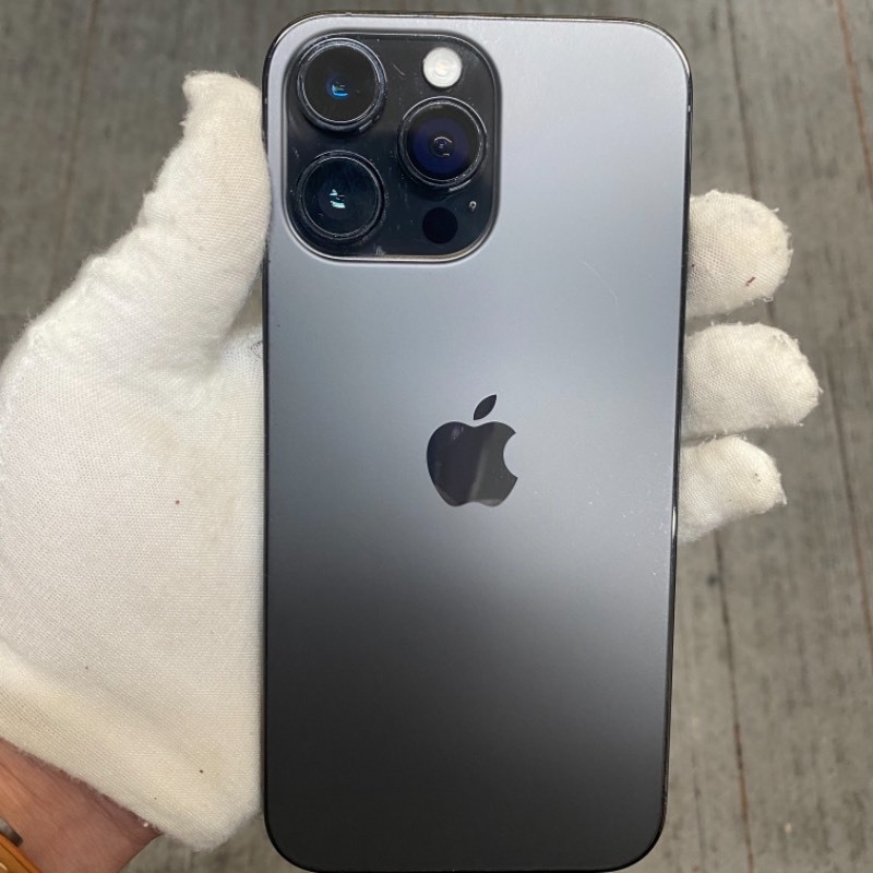 9新 苹果/iPhone 14 Pro Max 256GB 深空黑色 国行 编号88328 