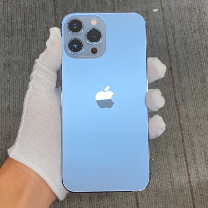 93新 苹果/iPhone 13 Pro Max 256GB 远峰蓝色 sim卡限制ATT 编号83128