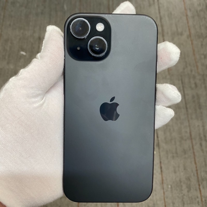 9新 苹果/iPhone 15 256GB 黑色 国行 编号74864 