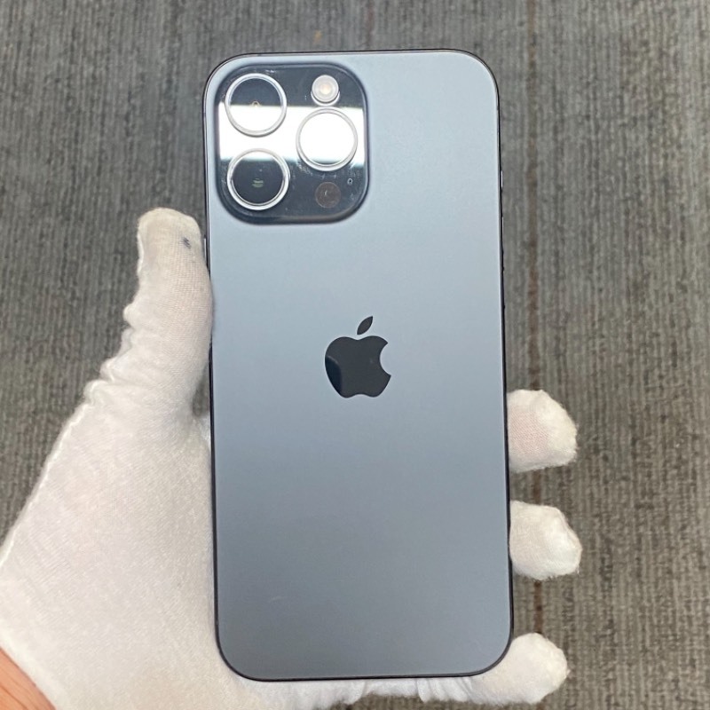 93新 苹果/iPhone 16 Pro Max 256GB 黑色钛金属 sim卡限制T-Mobile 编号67702