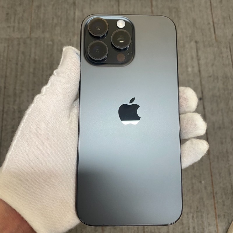 95新 苹果/iPhone 16 Pro Max 256GB 黑色钛金属 sim卡限制T-Mobile 编号30304 .