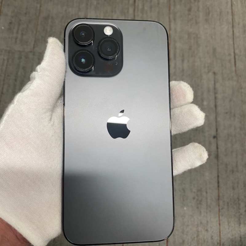 93新 苹果/iPhone 14 Pro Max 512GB 深空黑色 sim卡限制ATT 编号06879 .