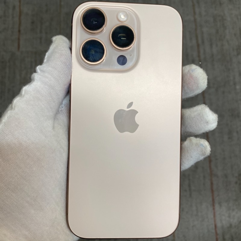 95新 苹果/iPhone 16 Pro 256GB 沙漠色钛金属 sim卡限制T-Mobile 编号95078 