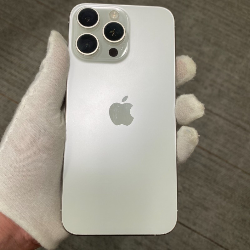 93新 苹果/iPhone 15 Pro Max 256GB 白色钛金属 sim卡限制Ver 编号24892 
