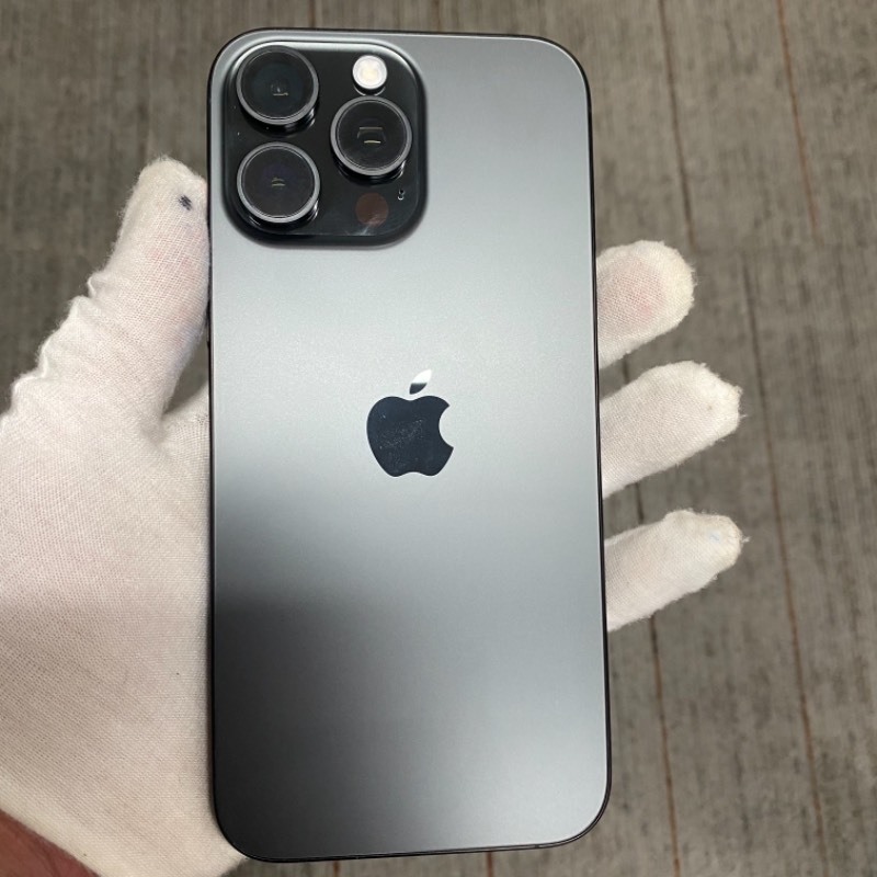 95新 苹果/iPhone 16 Pro Max 256GB 黑色钛金属 无锁版 编号56596 