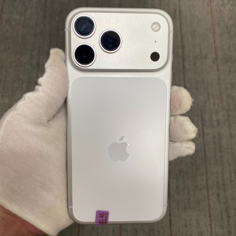 95新 苹果/iPhone 17 Pro Max 512GB 银色 sim卡限制ATT 编号60487 