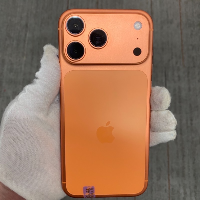 95新 苹果/iPhone 17 Pro Max 512GB 星宇橙色 sim卡限制ATT 编号52676 