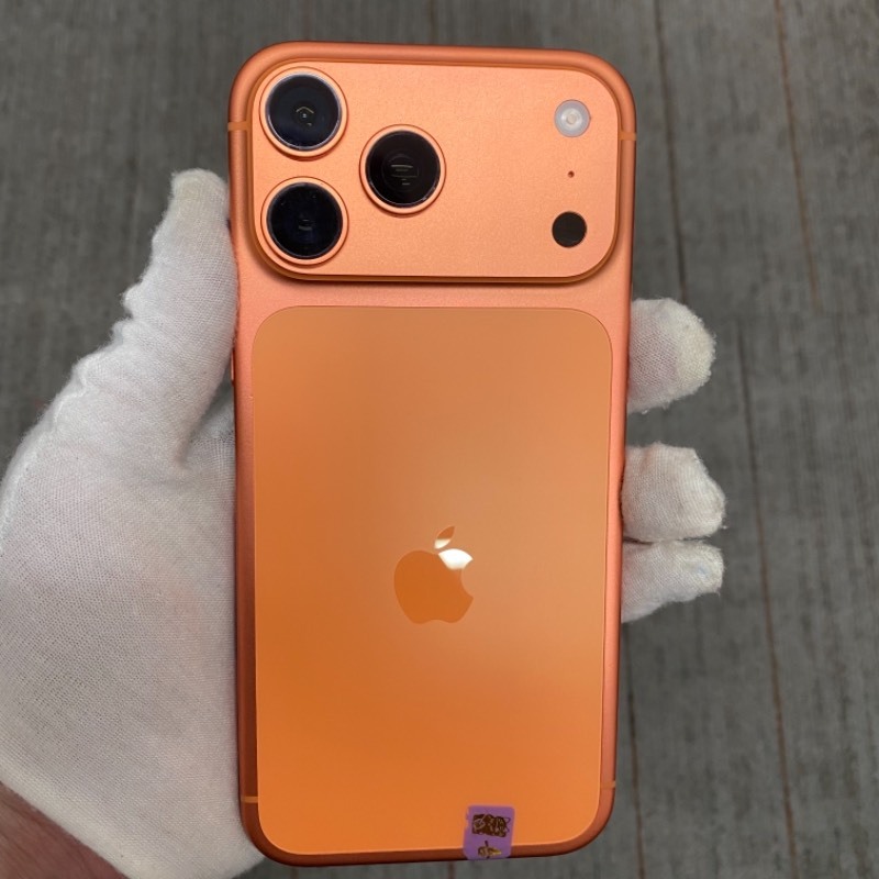 98新 苹果/iPhone 17 Pro Max 512GB 星宇橙色 sim卡限制ATT 编号77925 