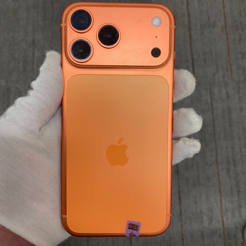 93新 苹果/iPhone 17 Pro Max 512GB 星宇橙色 sim卡限制ATT 编号88339 