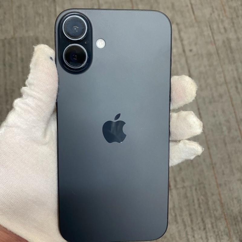 95新 苹果/iPhone 16 Plus 128GB 黑色 sim卡限制T-Mobile 编号46614 