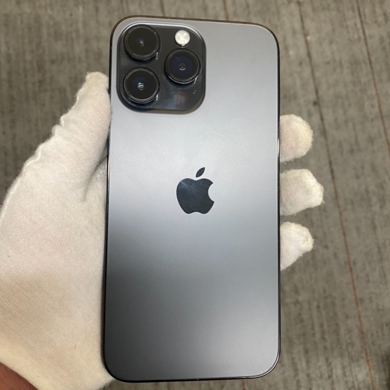 9新 苹果/iPhone 14 Pro Max 256GB 深空黑色 sim卡限制ATT 编号88381