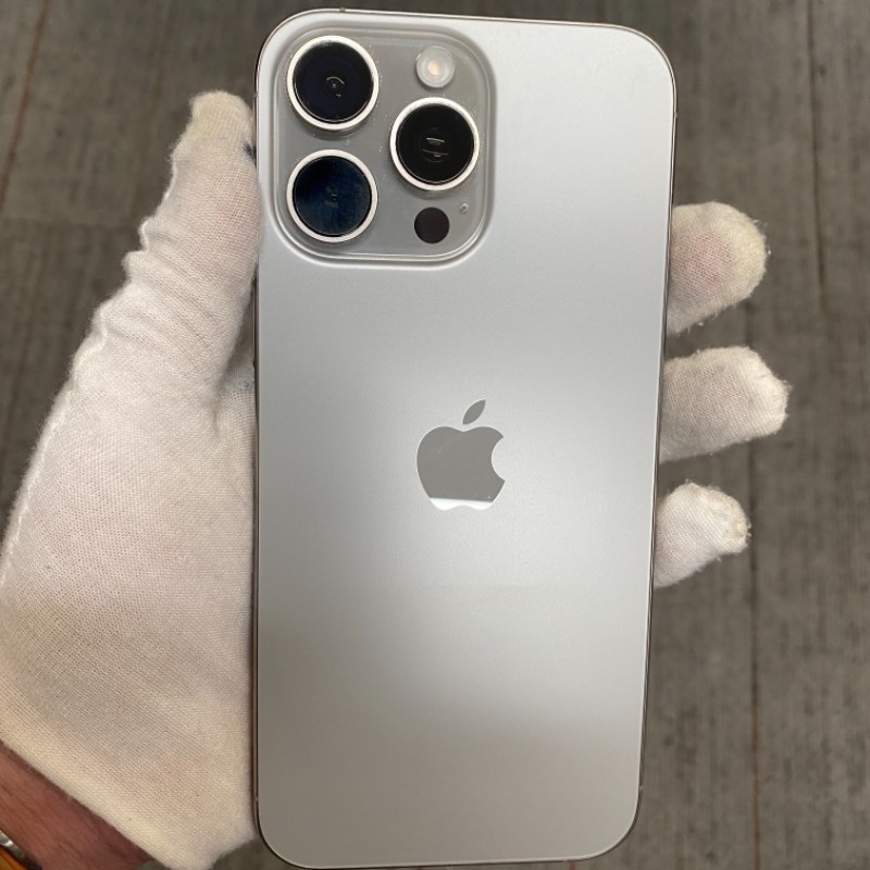 95新 苹果/iPhone 16 Pro Max 256GB 原色钛金属 sim卡限制SPE 编号57985