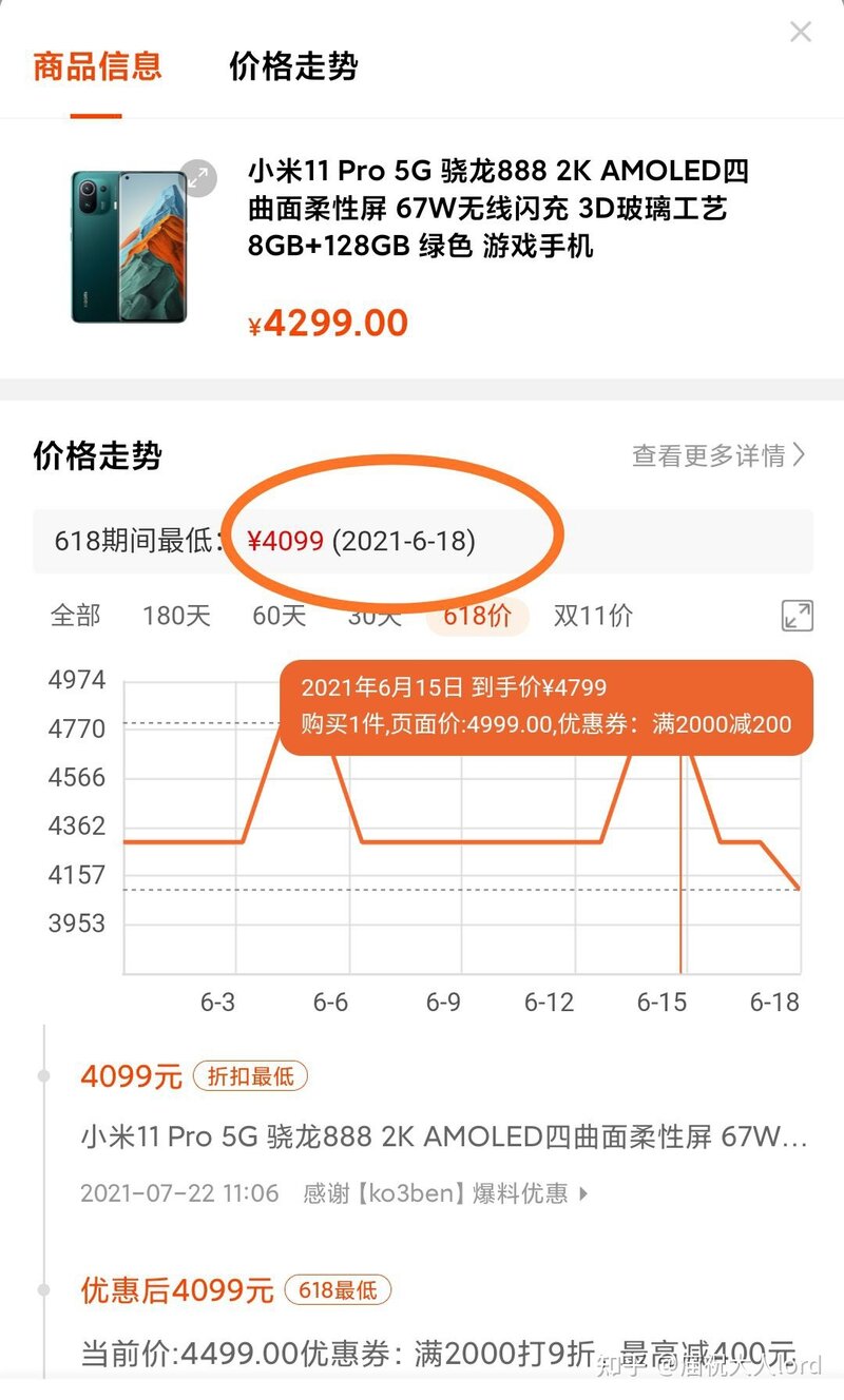 如何看待小米11pro价格在过了618之后继续大幅跳水？-3.jpg