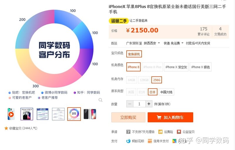 2021年，现在卖iPhone8新机大概要多少钱？淘宝上有一千的 ...-4.jpg