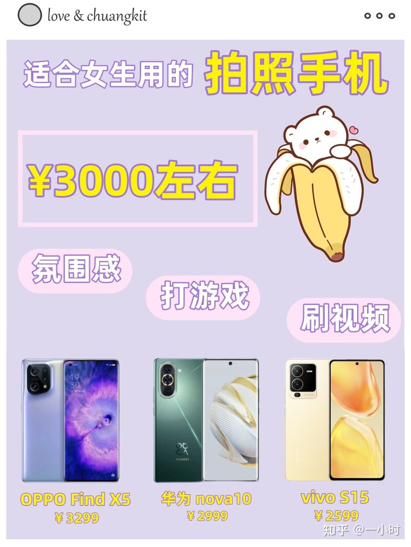 2022年预算3k左右的拍照手机推荐!!OPPO-华为-vivo-1.jpg