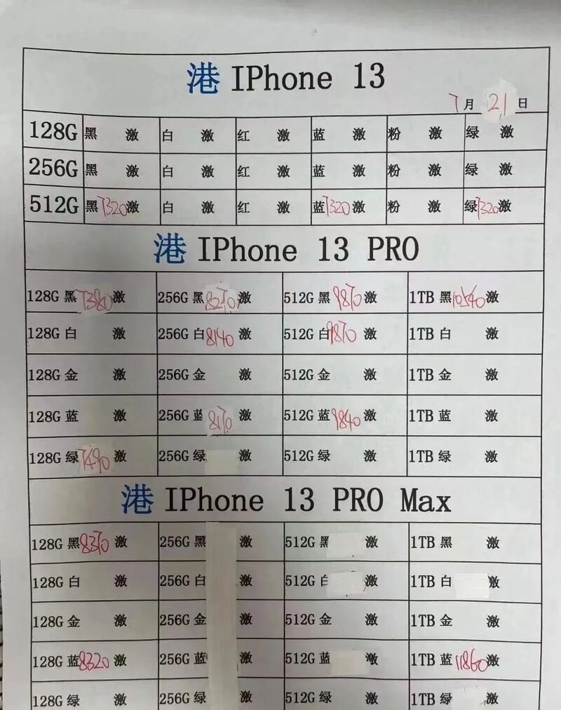 7月23日全新苹果12/13系列国行美版无锁资源机报价-2.jpg