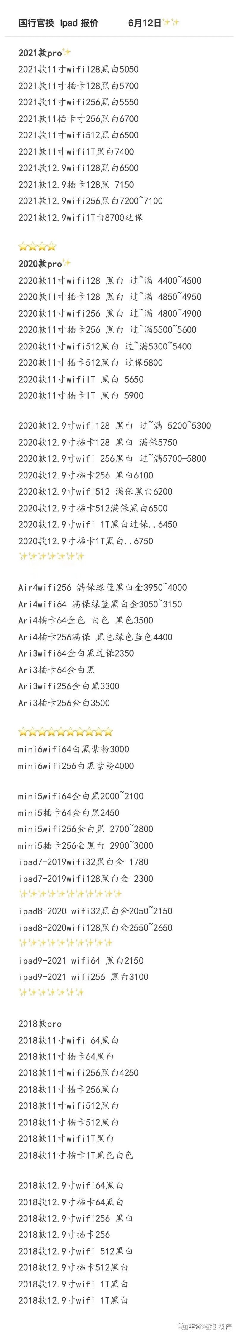 华强北全新苹果电脑、IPAD、手表最新报价6月21日-3.jpg