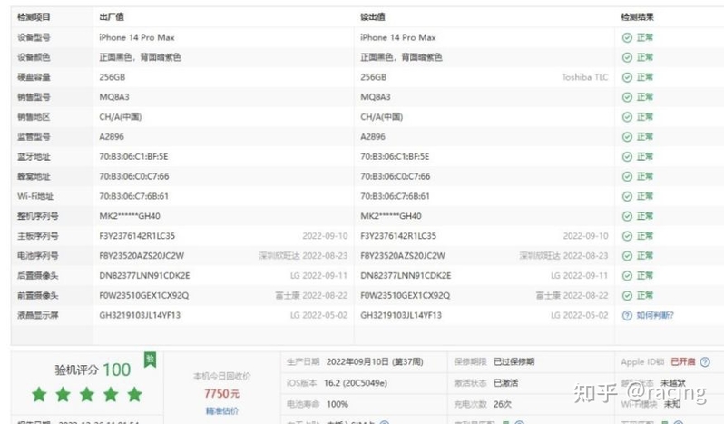 还敢相信验机报告吗？这台iPhone14Pro Max全绿，却是 ...-1.jpg