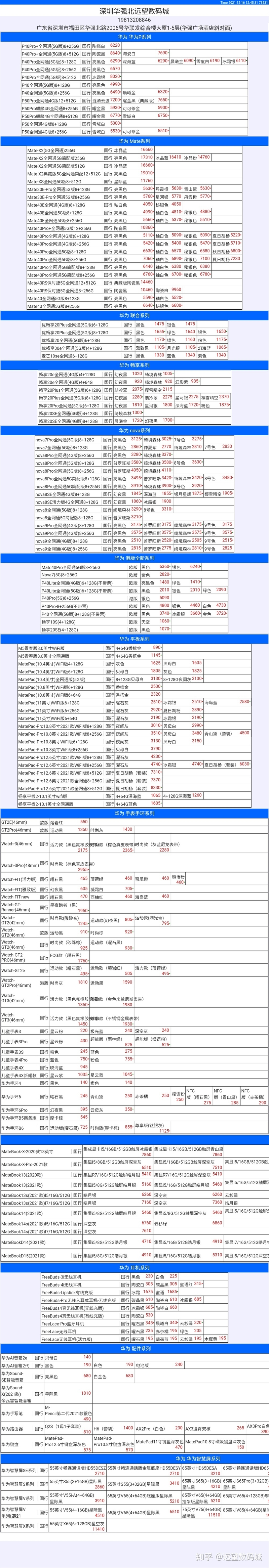 2021年12月16日 深圳华强北远望数码商城数码产品批发报价-2.jpg