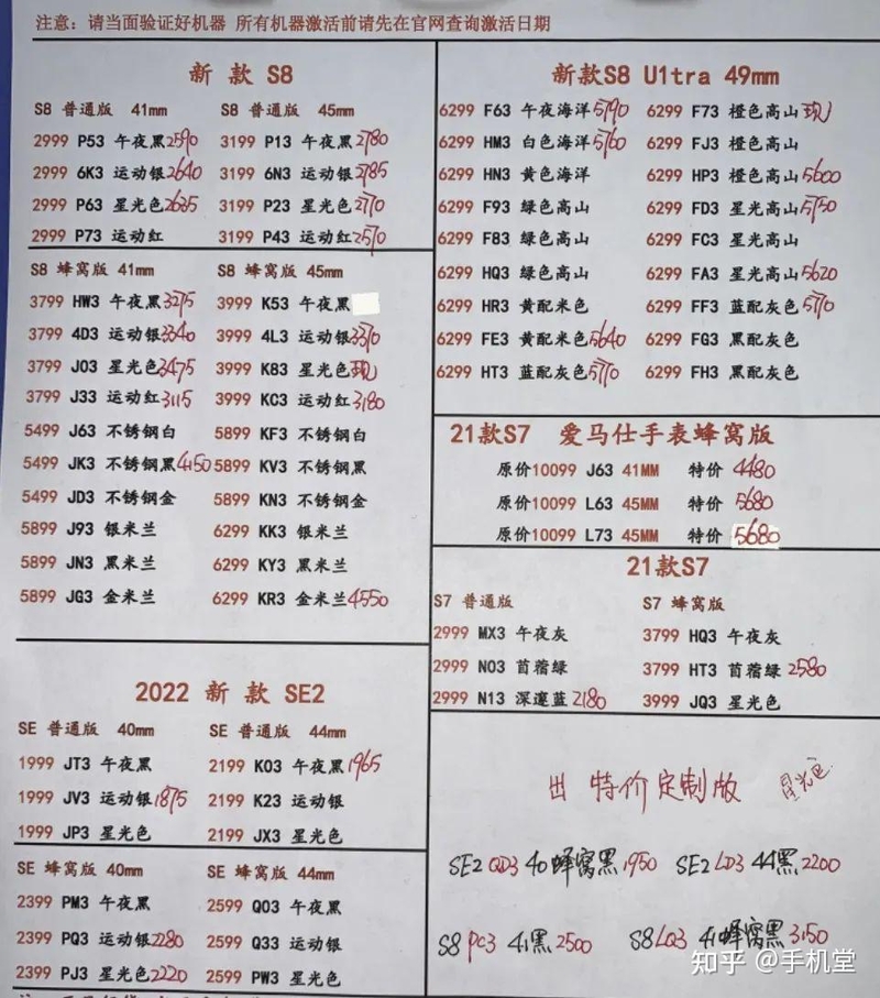 深圳华强北手机批发报价单2023年4月1日-4.jpg