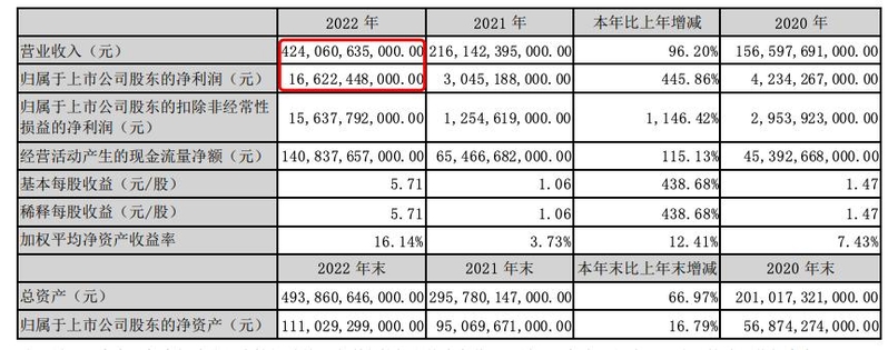 比亚迪 2022 年净利超 166 亿元，同比增近 446%，超过过去 ...-1.jpg