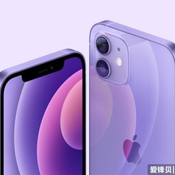 紫色 iPhone 12 搭載 iOS 14.5，支持佩戴口罩時(shí)用 Apple Watch 解鎖-愛鋒貝 正品二手手機(jī)批發(fā)