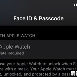 iOS 14.5 支持戴口罩时用 Apple Watch 解锁 iPhone-爱锋贝 正品二手手机批发