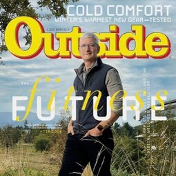 库克登《Outside》封面 谈Apple Watch的健康功用-爱锋贝 正品二手手机批发