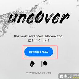 unc0ver 6.0更新，支持iOS 14.3全设备越狱-爱锋贝 正品二手手机批发