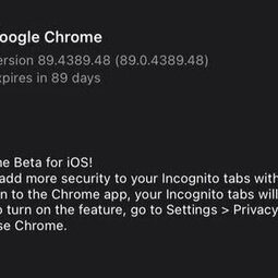 谷歌Chrome浏览器Beta iOS版更新：可使用FaceID锁定隐身标签页-爱锋贝 正品二手手机批发