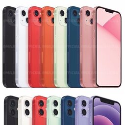 iPhone 13外形曝光：對角線雙攝、7款多彩配色