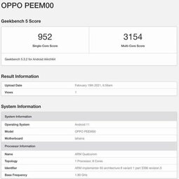 OPPO Find X3 Pro现身Geekbench：搭载骁龙888芯片-爱锋贝 正品二手手机批发