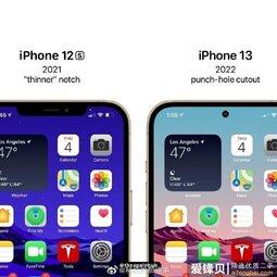 这样设计的iPhone 13/14你见过吗？刘海设计说拜拜了-爱锋贝 正品二手手机批发