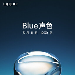 Blue 声色，OPPO Enco X真无线耳机新品官宣：3月11日见-爱锋贝 正品二手手机批发