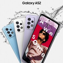 三星国内发布Galaxy A52 5G：后置6400万像素四摄 2999元起-爱锋贝 正品二手手机批发